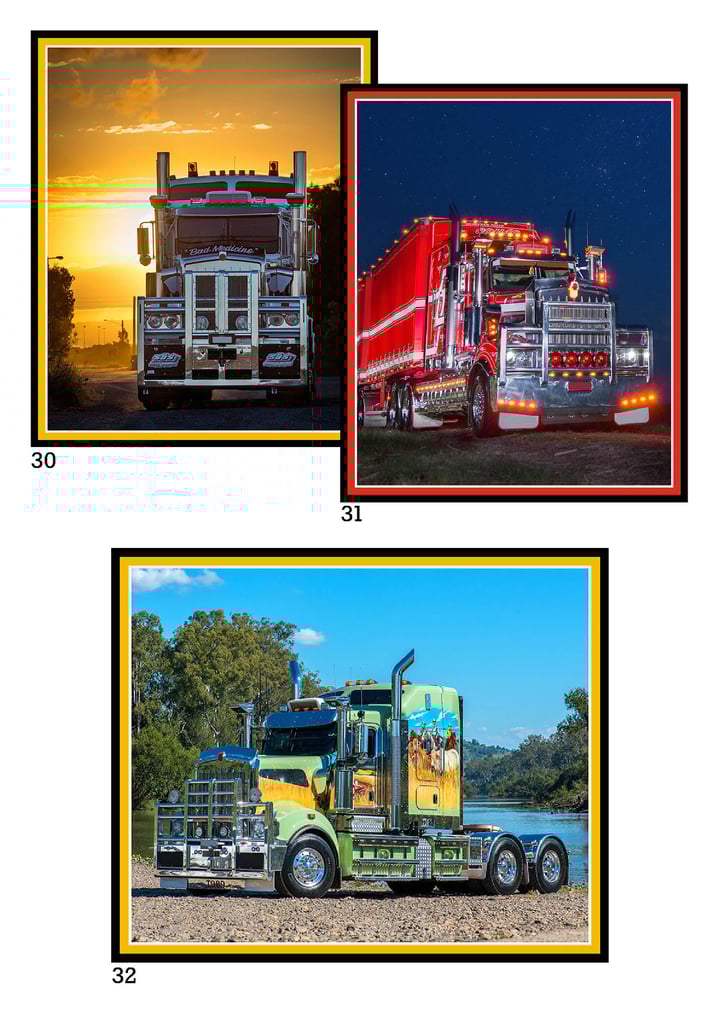Stunning Big Rigs for Truckies